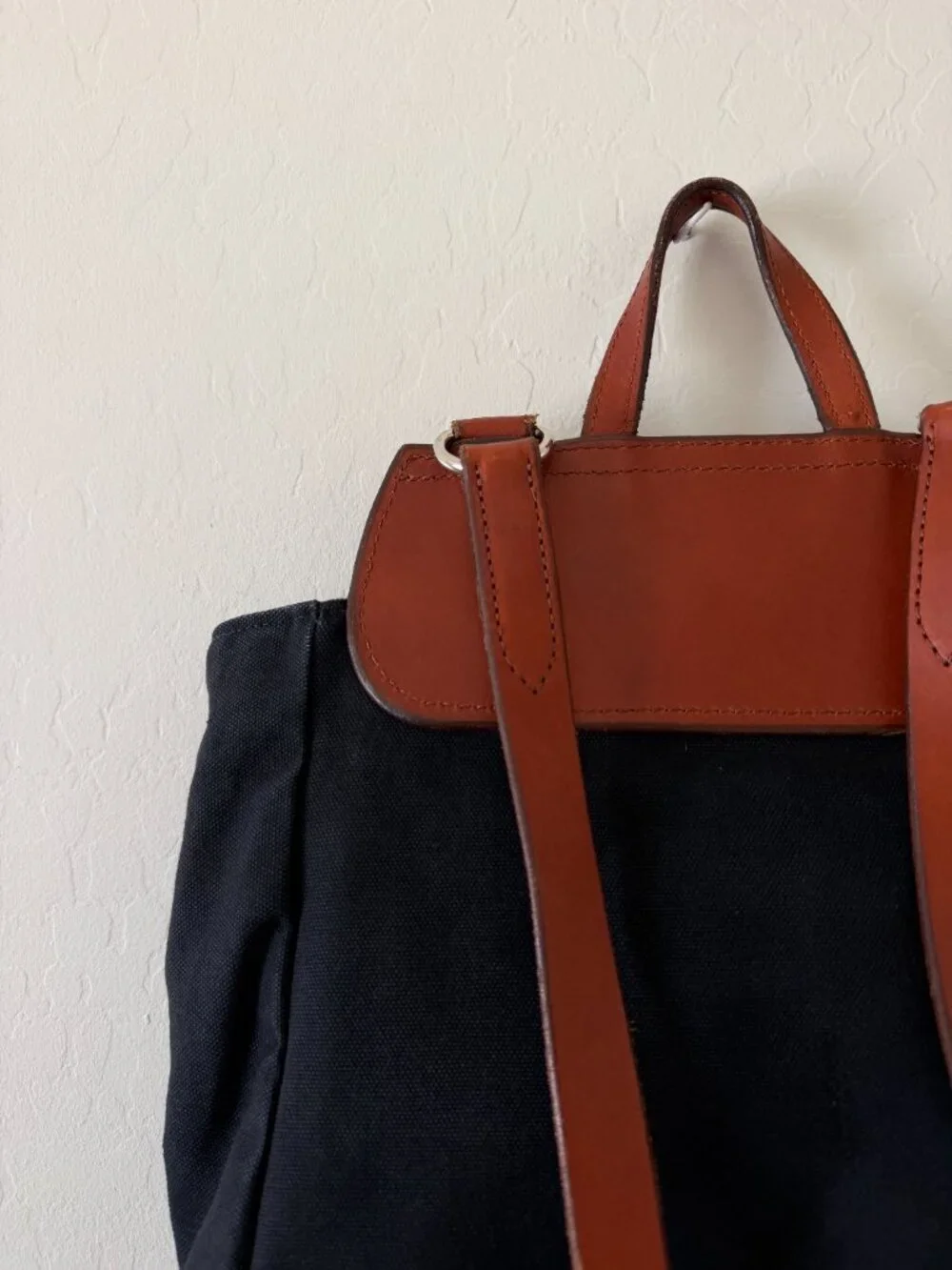 Rebecca Ray Equus Backpack - Black and Brown